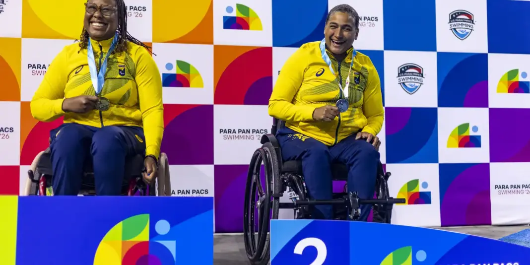 Brasil inicia Parapan-Pacífico de natação com medalhas e recorde