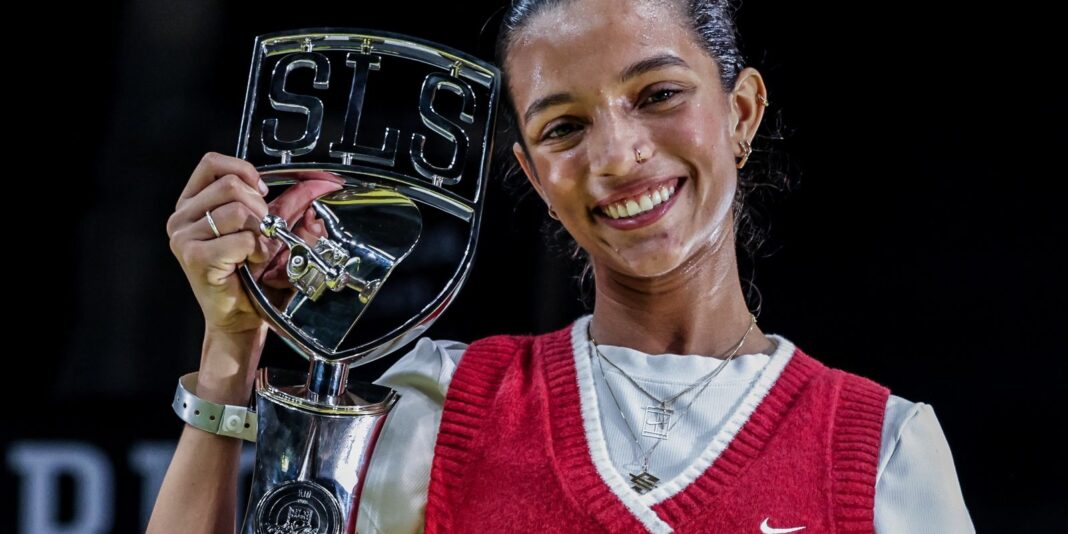 Rayssa Leal conquista título na etapa carioca da Liga Internacional de Skate Street