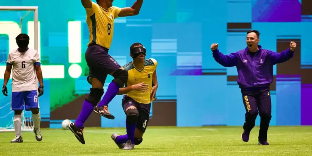Brasil conquista o título da Copa América de Futebol de Cegos em São Paulo