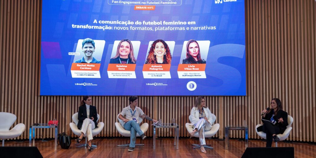 Evento apoiado pela EBC discute o desenvolvimento do futebol feminino