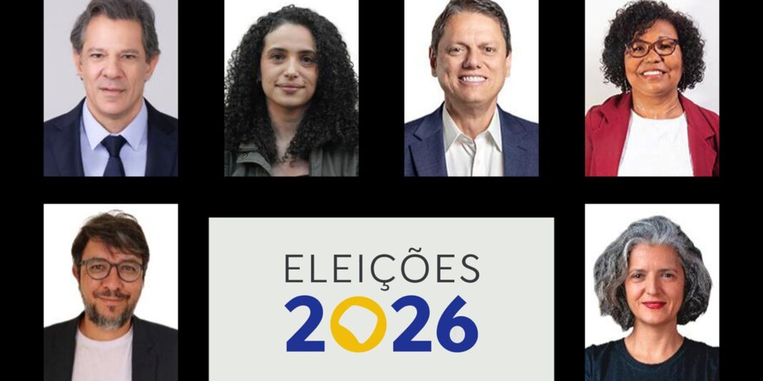 Candidatos ao governo de São Paulo nas eleições de 2026 são definidos