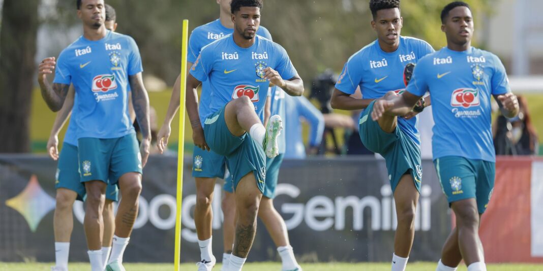 Ancelotti comanda primeiro treino da seleção com grupo completo na Austrália