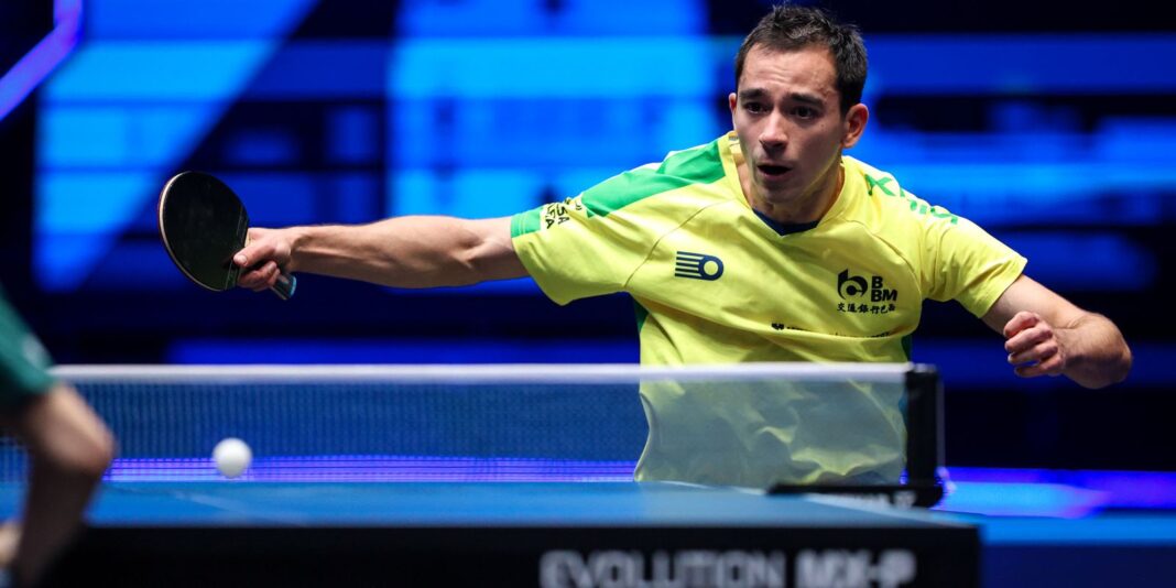 Calderano enfrenta alemão nesta quinta-feira no China Smash após duas vitórias consecutivas
