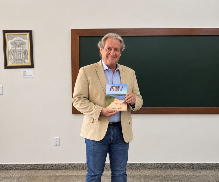 Livro “Araguaia, o Grande Rio” chega às escolas públicas de Goiás